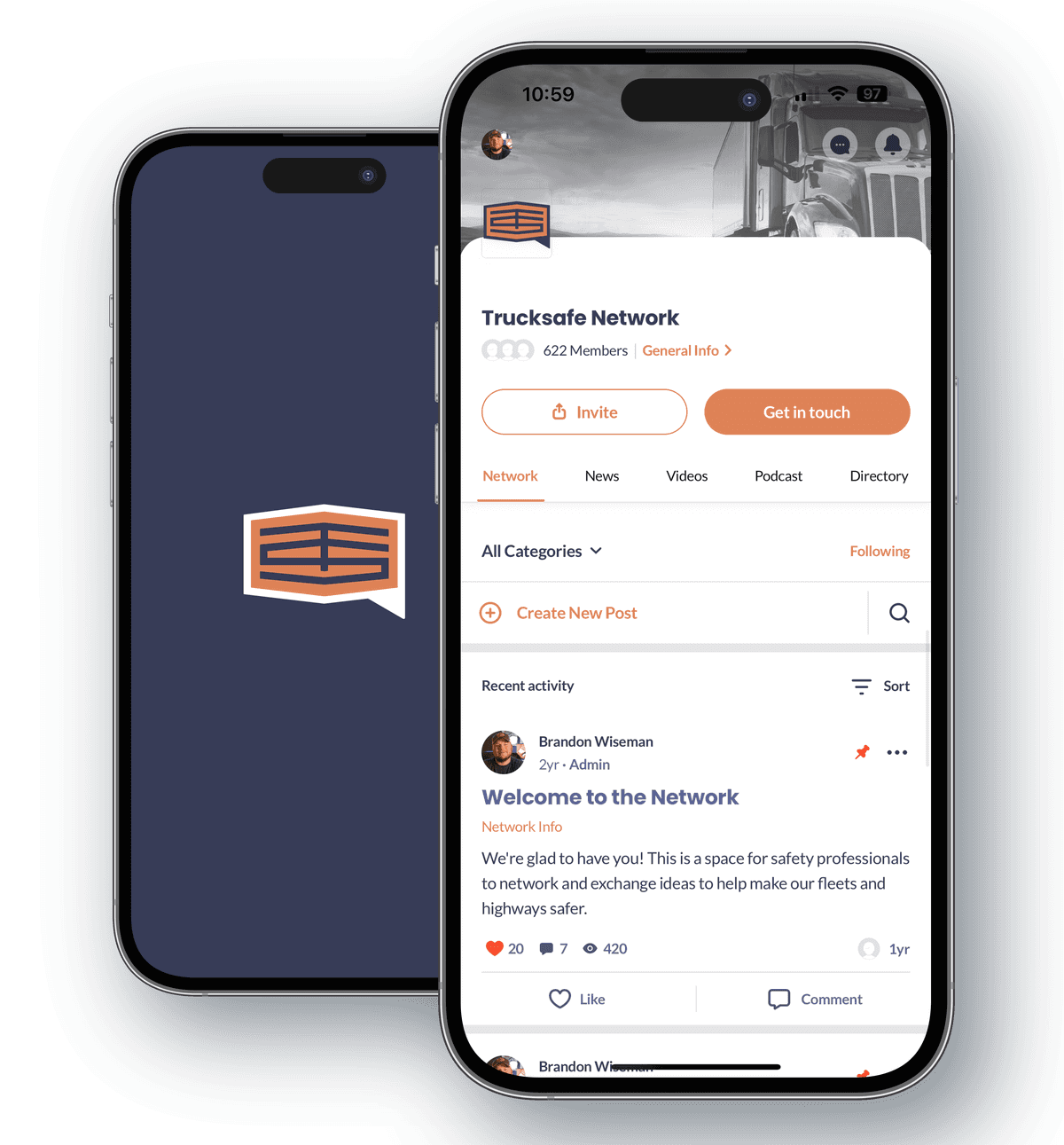 Trucksafe Network Mobile App