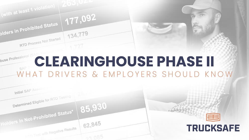 What You Need to Know About the Clearinghouse II Roll Out by FMCSA