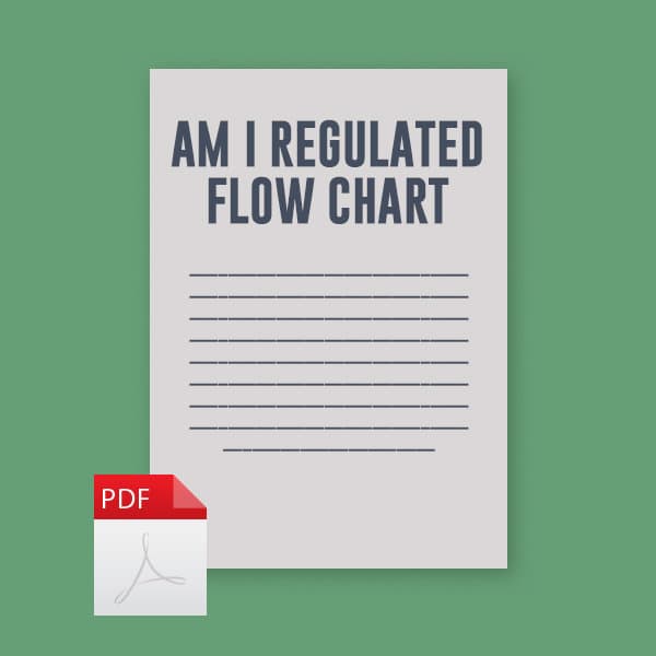 Am I Regulated? Flow Chart — image 1
